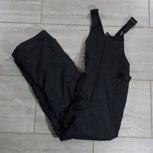 Columbia Sportswear Youth Ski Snow Pants With Suspenders Black Size L (14/16)